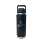 Black 26 oz Crested Yeti Bottle