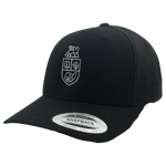 Black UOFG Emblem 6-Panel Trucker Hat