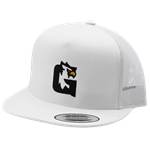 White Gryphons ''G'' 5-Panel (Flat Brim) Trucker Hat