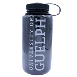 Nalgene Smoke/Black 32 oz Wide Mouth New Identifier Bottle