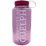 Nalgene Pink/White 32 oz Wide Mouth New Identifier Bottle