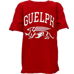 Red Kids Varsity Tee