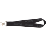 Black New Identifier Sublimated Pocket Lanyard