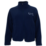 UofG Polar Fleece Full Zip - Navy