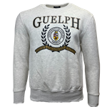 Vintage Guelph Gryphon Crest Crew - Ash