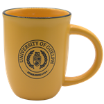 Circle Crest Salem Mug - Gold