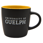 12oz Cafe Mug - Gold