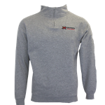 Gryphons Football Horizontal 1/4 Zip - Grey