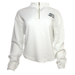 Gryphons Waffle 1/4 Zip - White