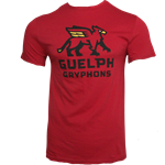 Red Gryphons Stacked Tee