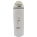 Niagara Identifier 24 oz FreeSip Water Bottle - White