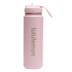 lululemon Back to Life Sports Bottle 24 oz with Straw - Blissful Pink