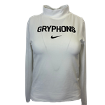 Nike Gryphons Long Sleeve Mock Top - White