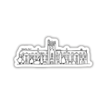 Johnston Hall Sketch Sticker