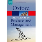 A Dictionary of Business and Management