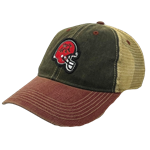 Gryphons Football Old Favourite Trucker Hat - Black/Cardinal