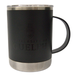 Ultimate Mug With Lid - Black/Silver