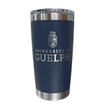 Navy 20 oz Crested Tumbler