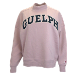 Guelph Mock Neck Sweater - Rose