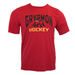 Youth Gryphons Hockey Performance Tee - Red