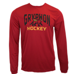 Gryphon Hockey Performance Long Sleeve - Red