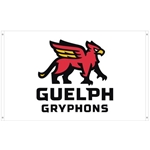 Gryphon Athletic Flag - White