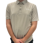 lululemon UofG Evolution Short Sleeve Polo - Dove Grey