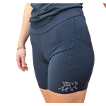 lululemon Gryphon Fast and Free High Rise Short 6" - Navy