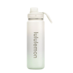 lululemon Back To Life Sports Bottle with Straw 24oz - Ivory/Pistachio/Matcha