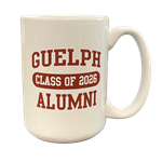 Class of 2026 El Grande Mug 15 oz - White
