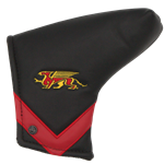 Gryphons Blade Putter Cover "Arrow" - Black & Red