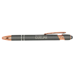 Crested Stylus Pen - Silver