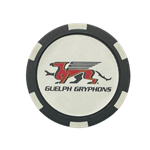 Gryphons Poker Chip Ball Marker - Black