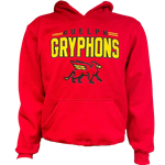 Guelph Gryphons Twill Hood - Red