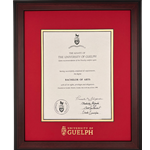 Gryphon Crest Linear Degree Frame