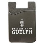 Stick-On Phone Wallet - Black