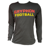 Football Wordmark LS Tee - Black