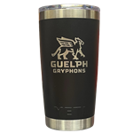 Guelph Gryphons 20 oz Yeti Tumbler - Black