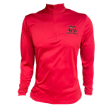 Football Performance 1/4 Zip - Red