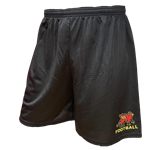 Football 7" Mesh Shorts - Black