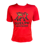 Stacked Performance Tee - Red