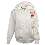 UofG Fall Oversize Full Zip - White