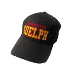 Black Guelph Cotton Twill Hat