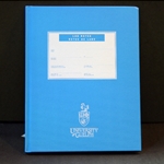 Blue UofG Lab Note Book