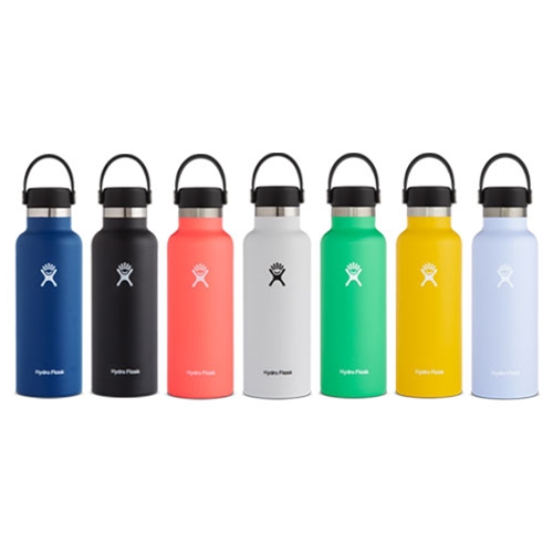 Hydro Flask Standard Mouth Bottle with Flex Cap 18 Oz - Snapper S18SX604 -  Jacob Time Inc