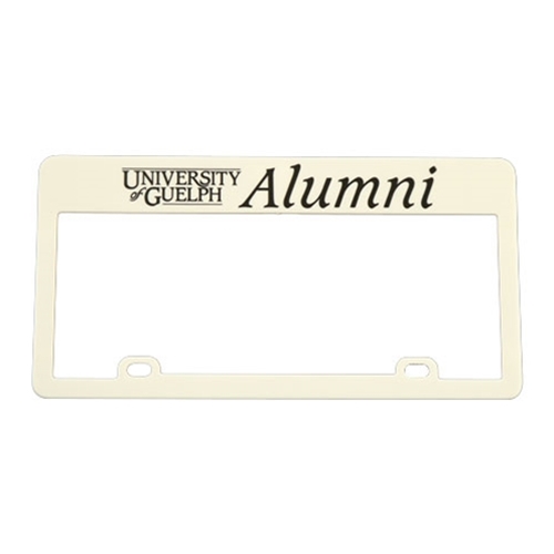 University of Guelph Bookstore Alumni License Plate Holder