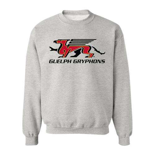 University of Guelph Bookstore Grey Guelph Gryphons Crew