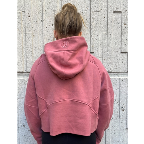 University of Guelph Bookstore - Scuba Oversized Half-Zip Hoodie - Brier  Rose