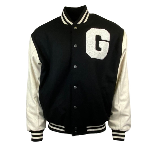 University of Guelph Bookstore - Black Varsity G Melton Jacket