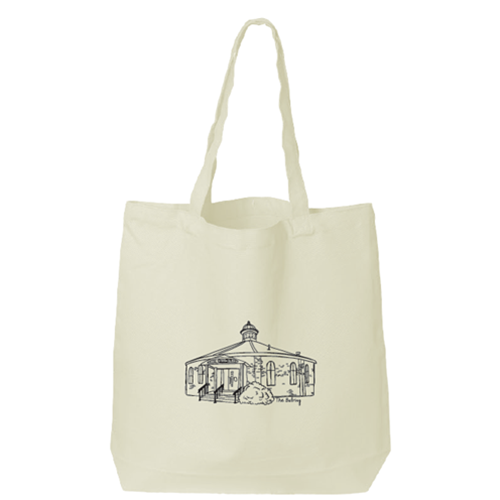 University of Guelph Bookstore Bullring Natural Cotton Tote
